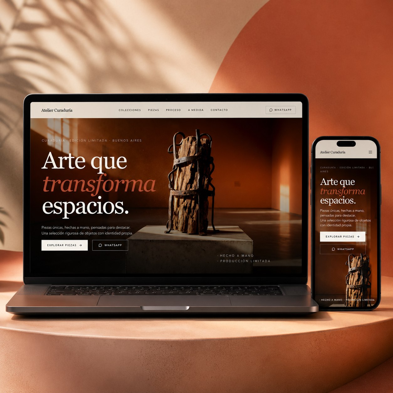 Atelier Curaduría — arte y diseño
